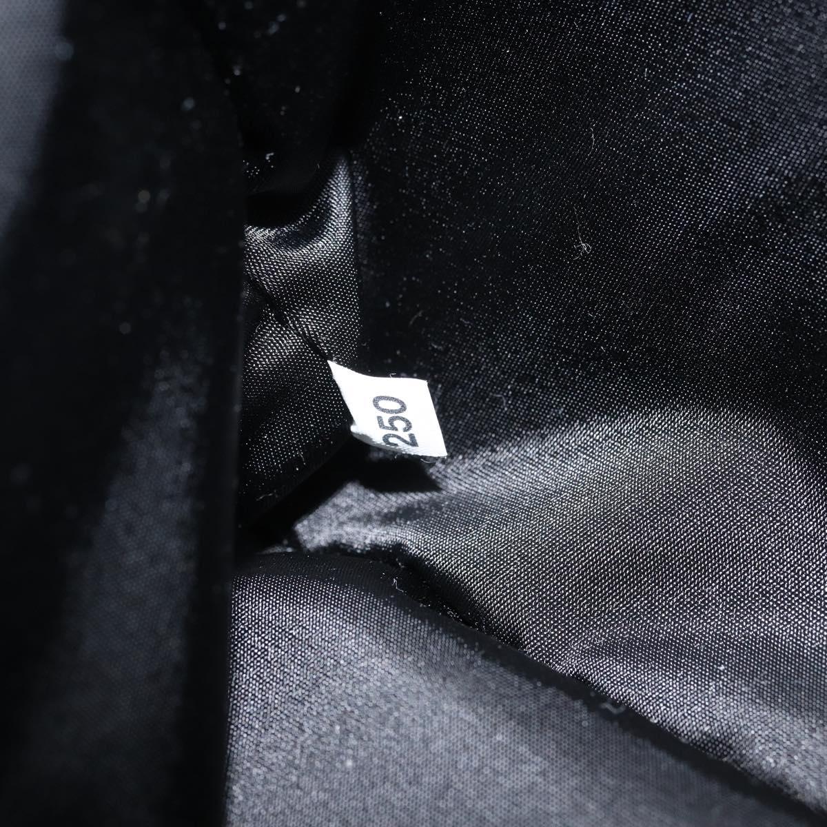 PRADA Shoulder Bag Nylon Black Silver Auth yk20057V