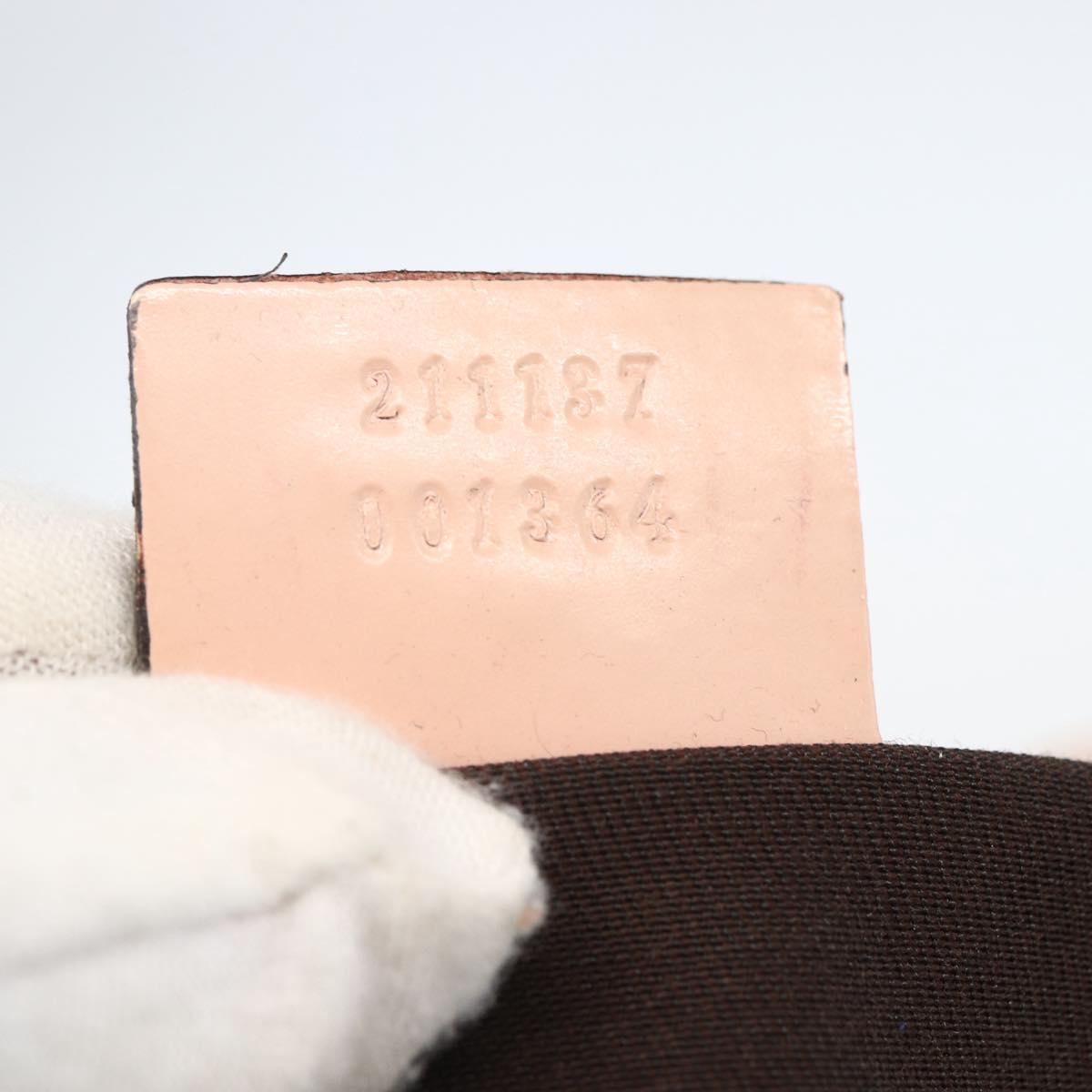 GUCCI GG Supreme Tote Bag PVC Beige 211137 Auth yk20059