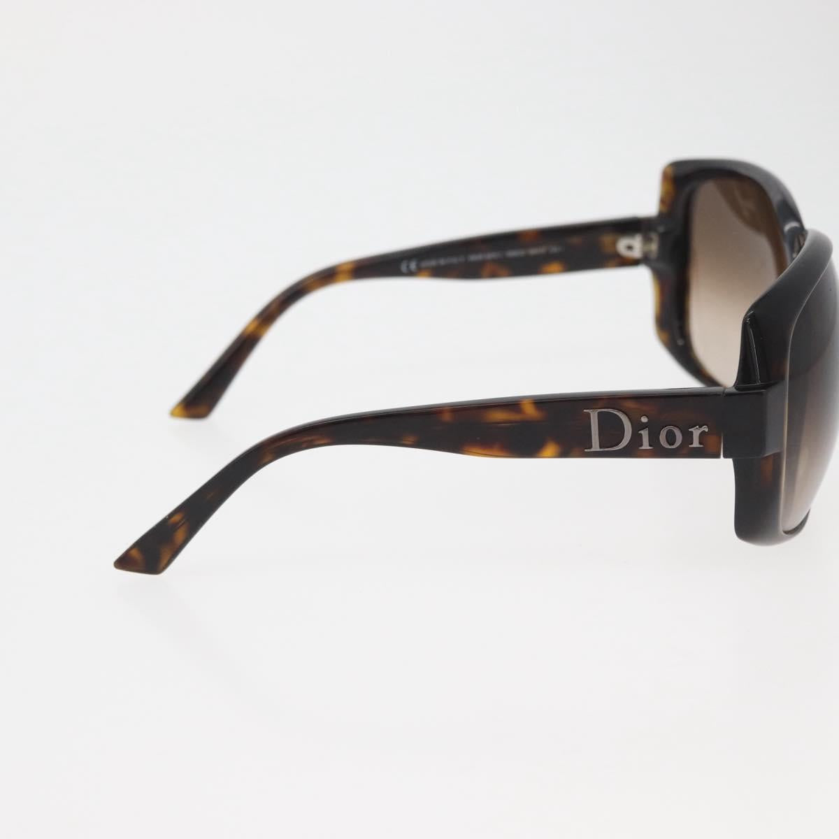 Christian Dior Sunglasses plastic Brown CC Auth yk20061