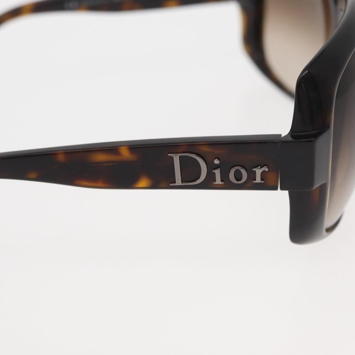 Christian Dior Sunglasses plastic Brown CC Auth yk20061