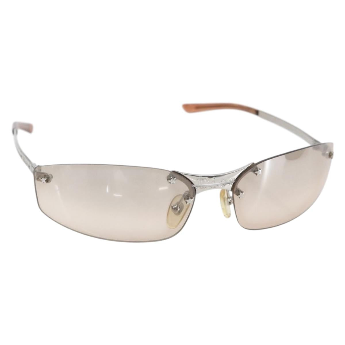 Christian Dior Sunglasses metal Orange Auth yk20065V