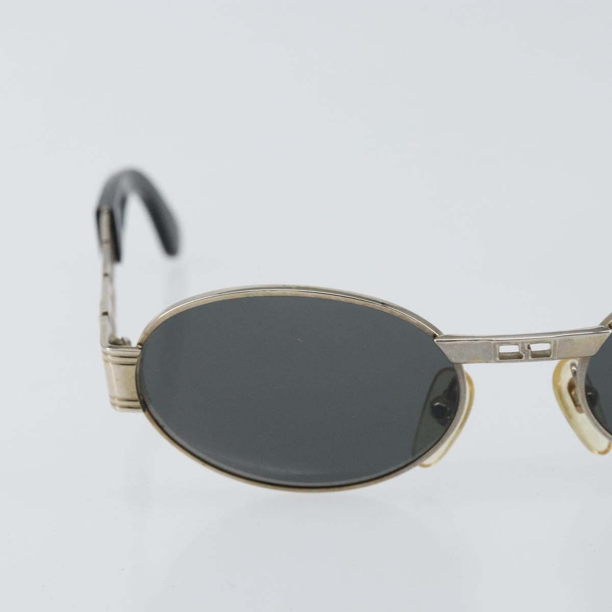 VERSACE Sunglasses metal Silver Auth yk20069