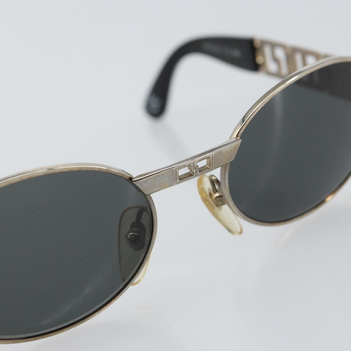 VERSACE Sunglasses metal Silver Auth yk20069