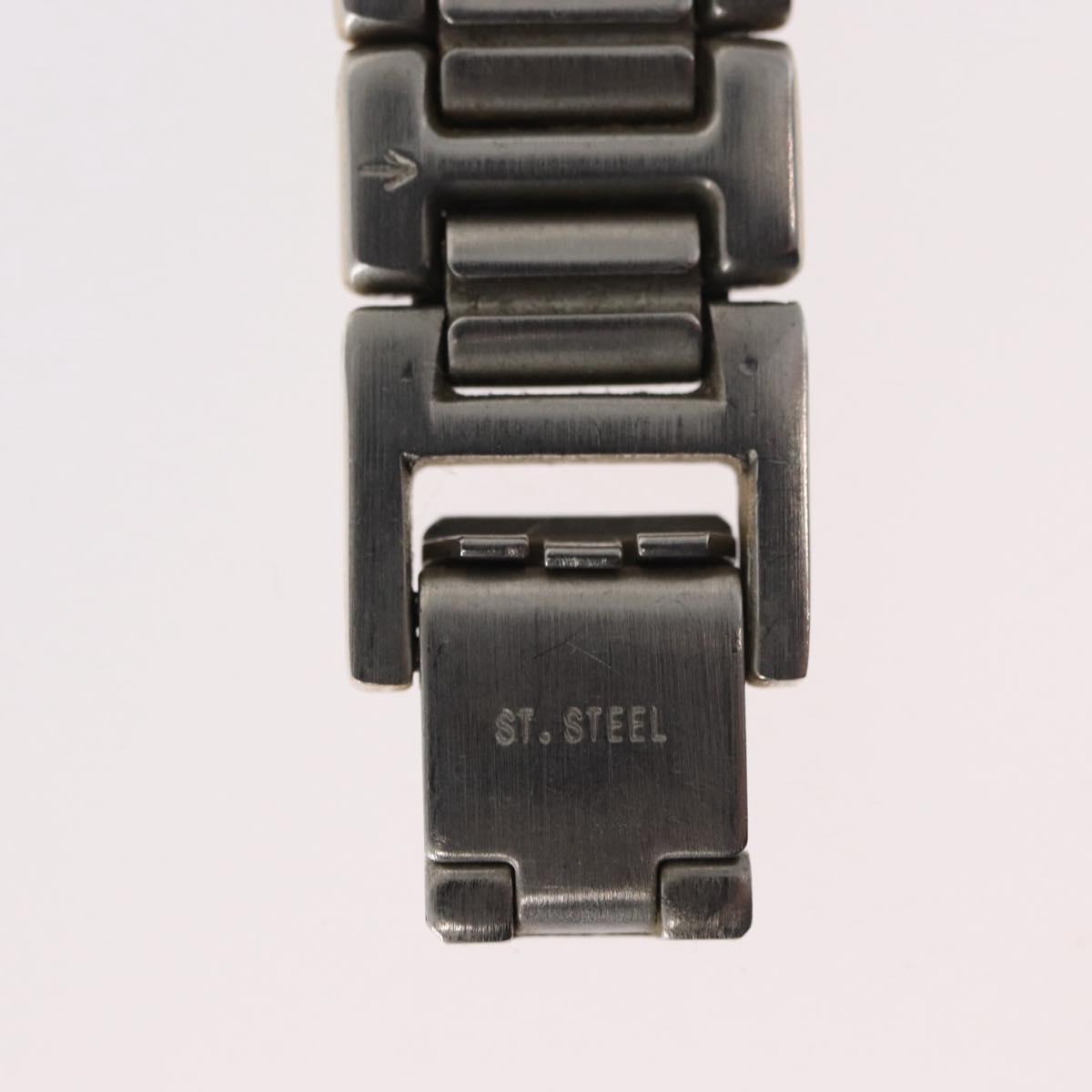 SAINT LAURENT Watches metal Silver Gold 229789Y Auth yk20073