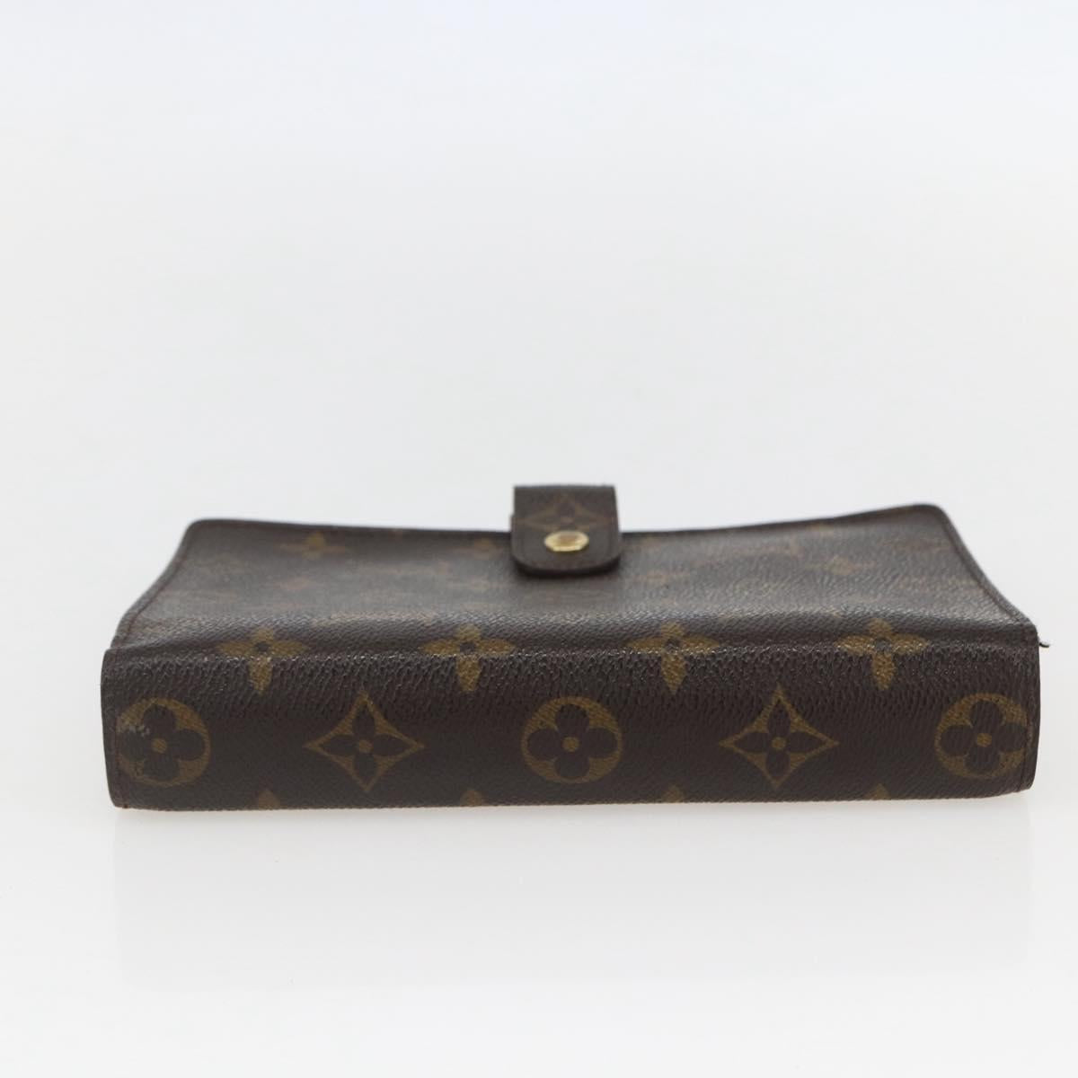 LOUIS VUITTON Monogram Agenda MM Day Planner Cover R20105 LV Auth yk20074