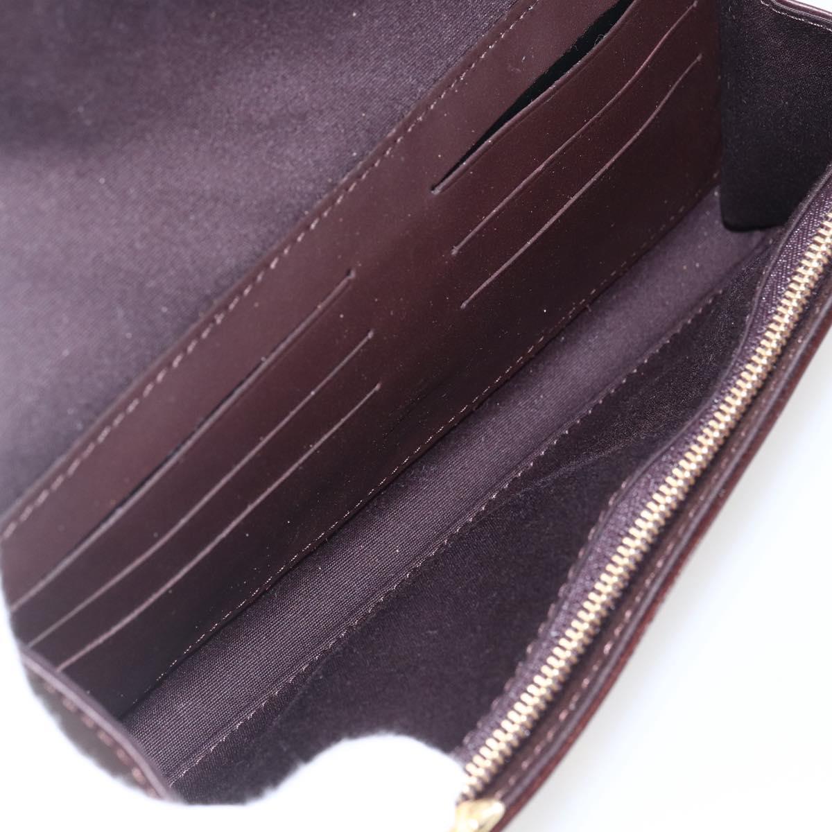 LOUIS VUITTON Monogram Vernis Sunset Bluebird Bag Amarante M93542 Auth yk20075V