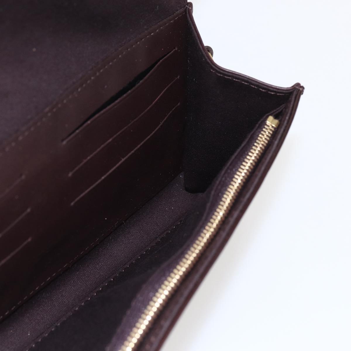 LOUIS VUITTON Monogram Vernis Sunset Bluebird Bag Amarante M93542 Auth yk20075V