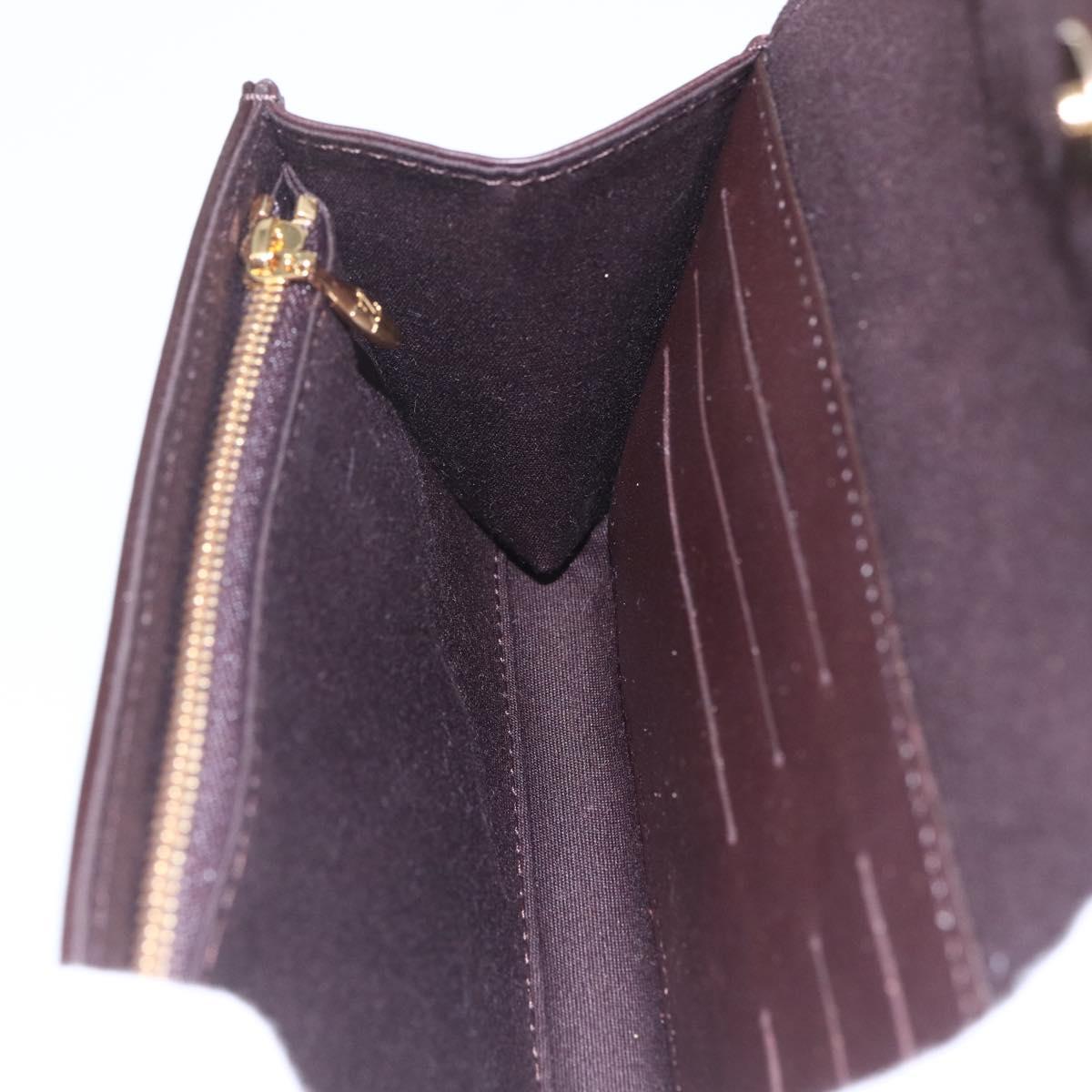 LOUIS VUITTON Monogram Vernis Sunset Bluebird Bag Amarante M93542 Auth yk20075V