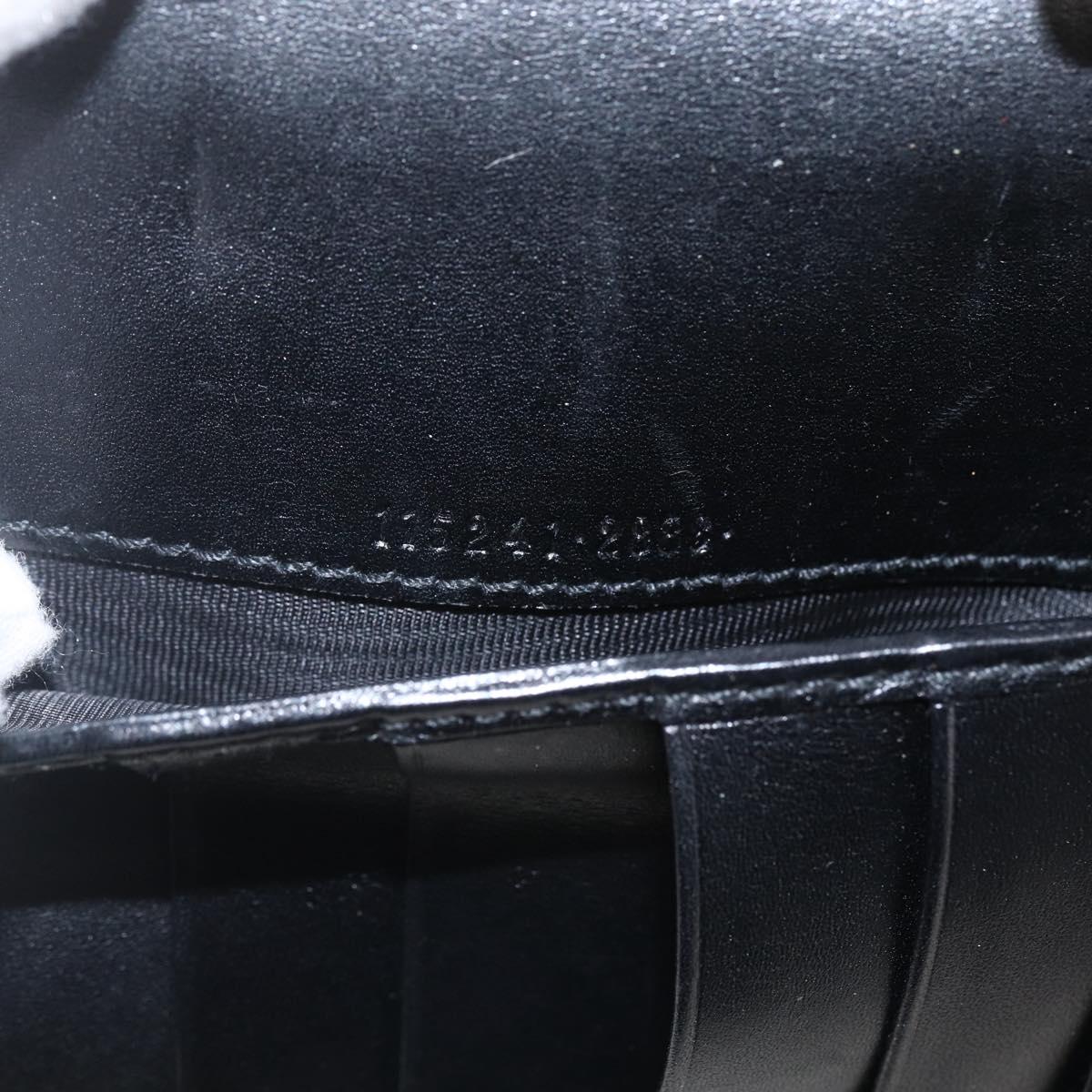 GUCCI GG Canvas Agenda Day Planner Cover Black 115241 Auth yk20086