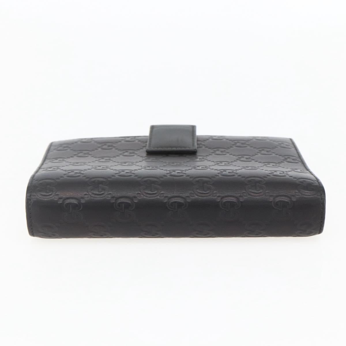 GUCCI GG Canvas Agenda Day Planner Cover Black 115241 Auth yk20086