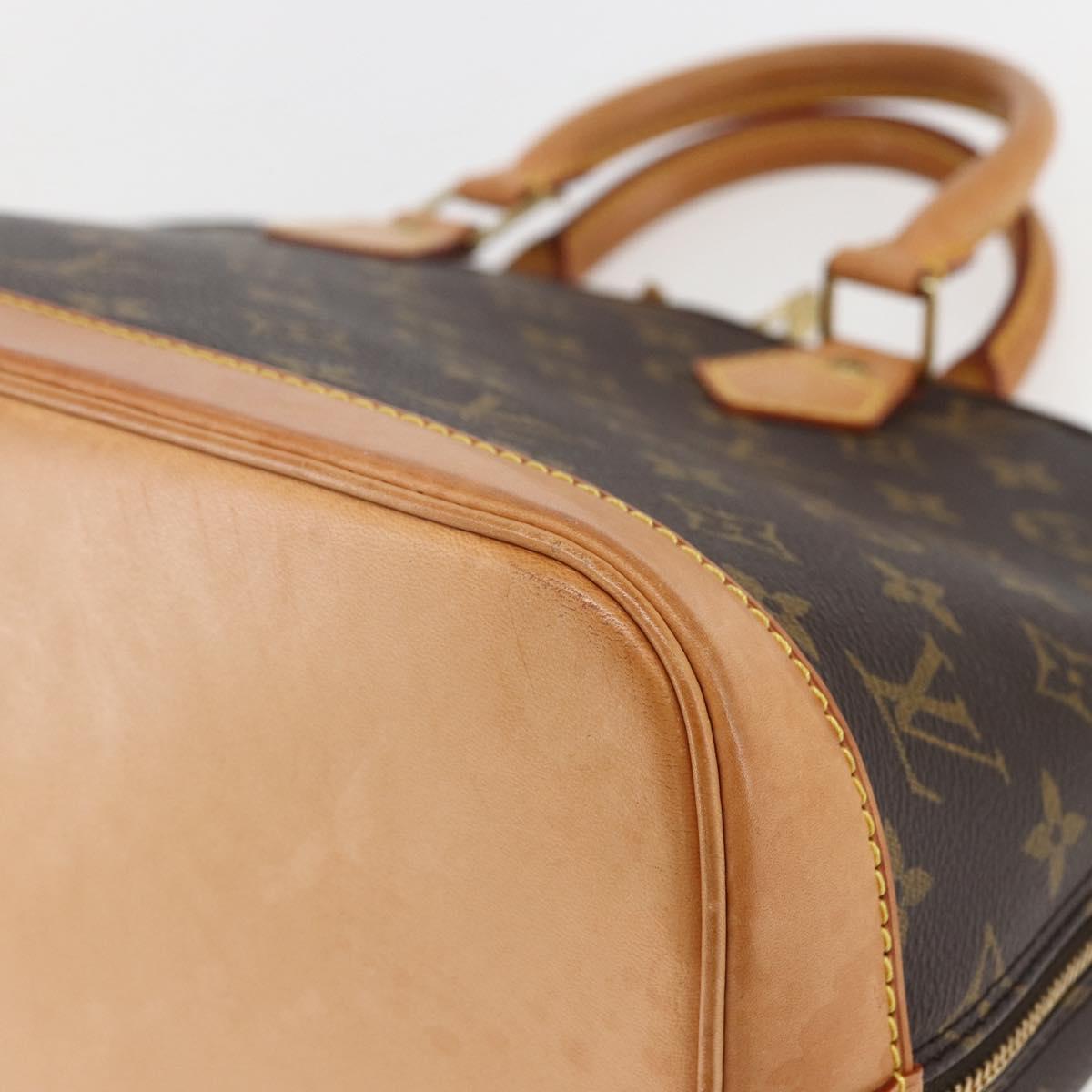 LOUIS VUITTON Monogram Alma Hand Bag M51130 LV Auth yk20099V