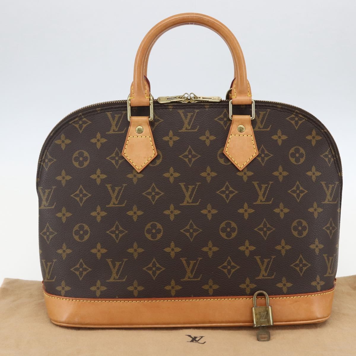 LOUIS VUITTON Monogram Alma Hand Bag M51130 LV Auth yk20099V