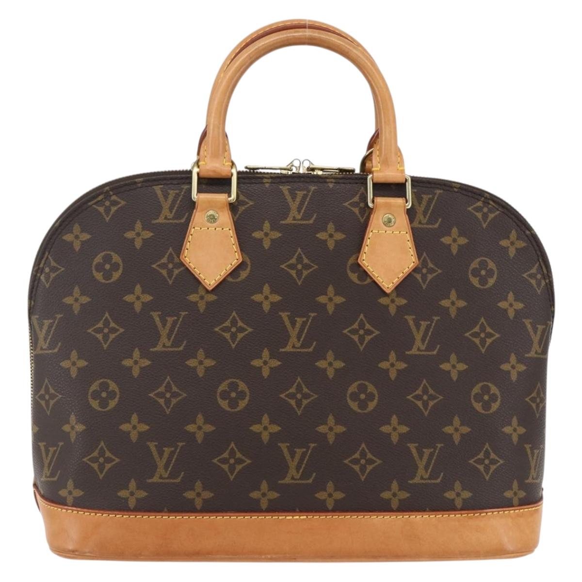 LOUIS VUITTON Monogram Alma Hand Bag M51130 LV Auth yk20099V