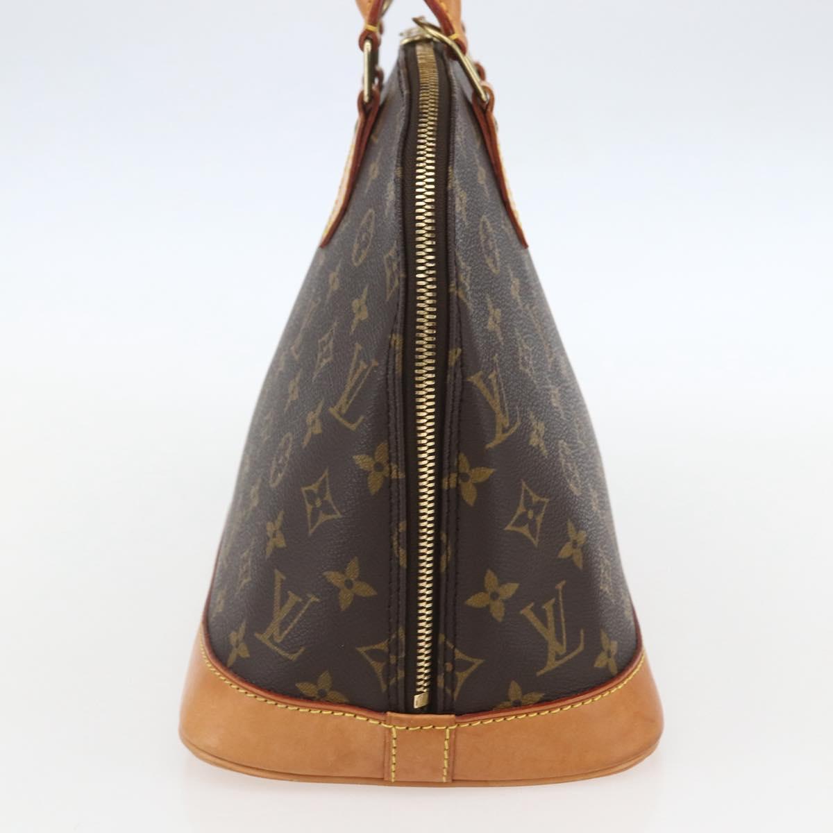 LOUIS VUITTON Monogram Alma Hand Bag M51130 LV Auth yk20099V