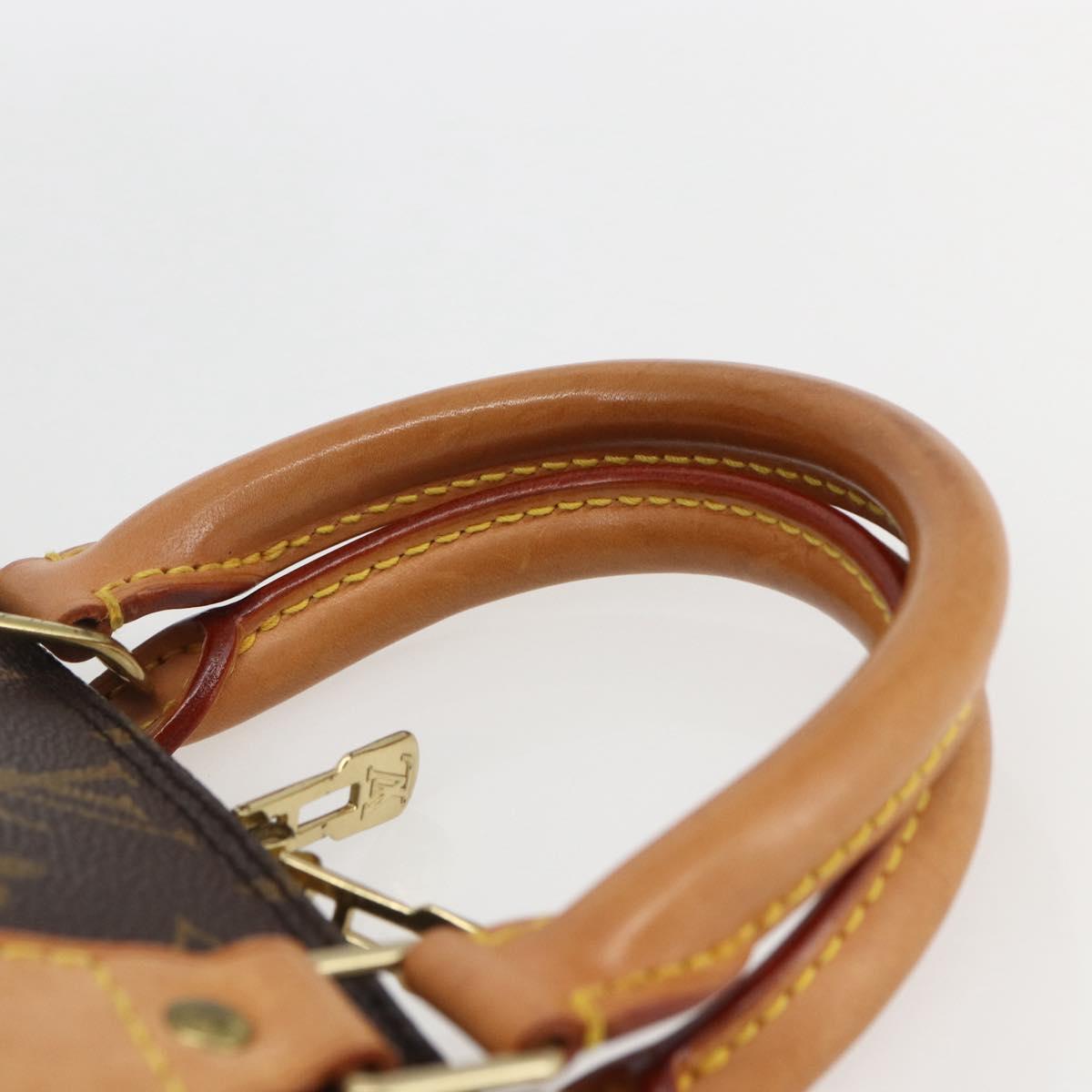 LOUIS VUITTON Monogram Alma Hand Bag M51130 LV Auth yk20099V