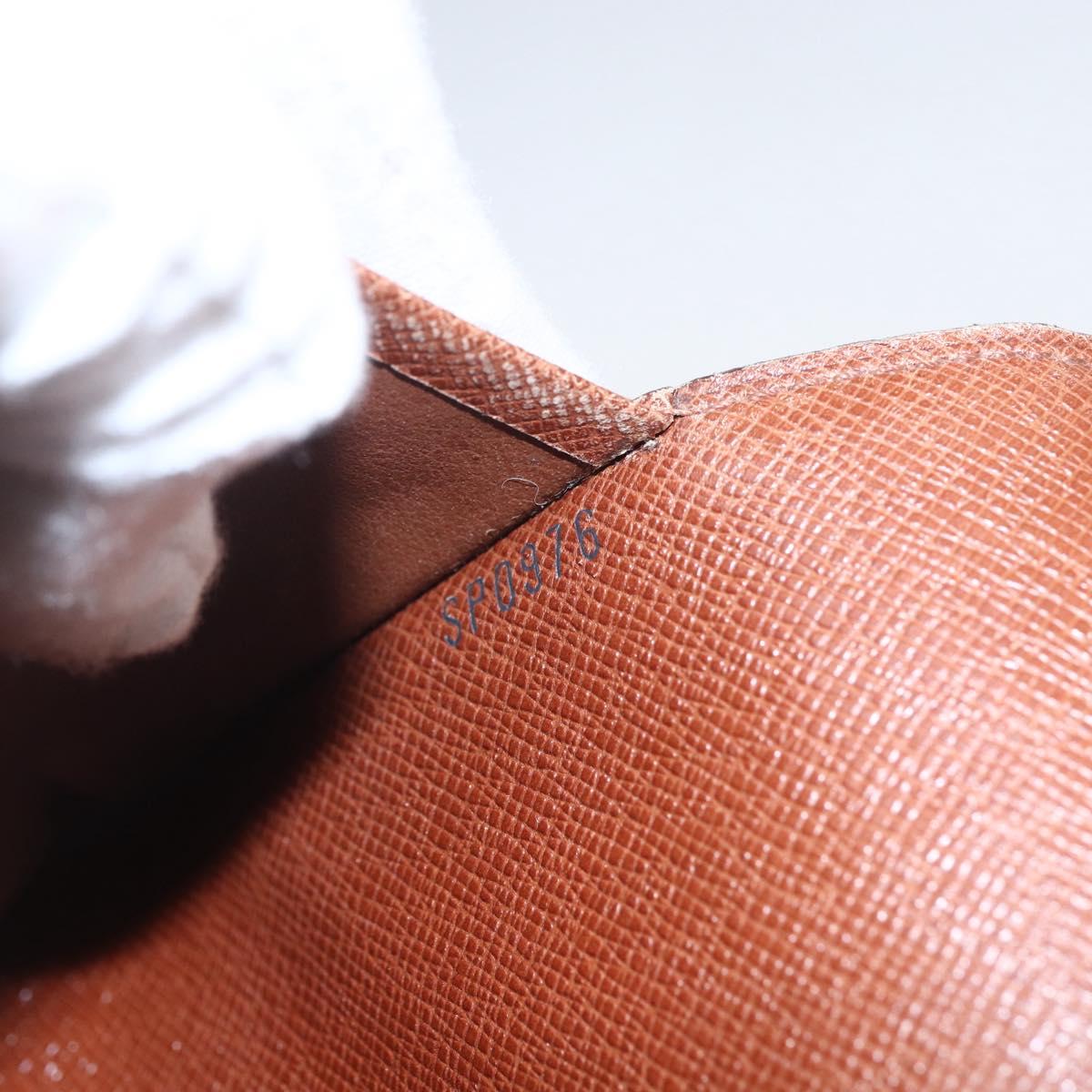 LOUIS VUITTON Monogram Agenda MM Day Planner Cover R20105 LV Auth yk20100