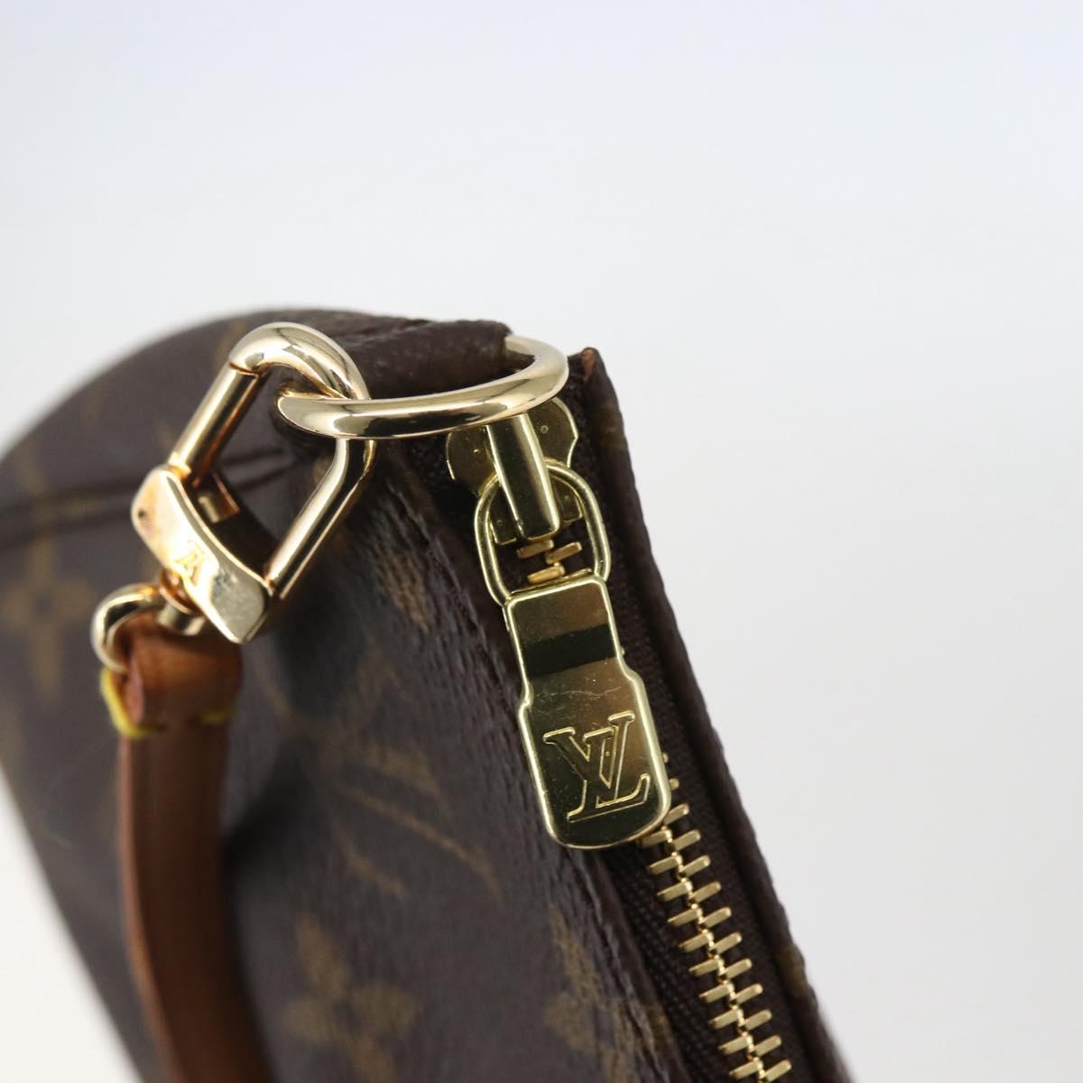 LOUIS VUITTON Monogram Pochette Accessoires Pouch M51980 LV Auth yk20116V