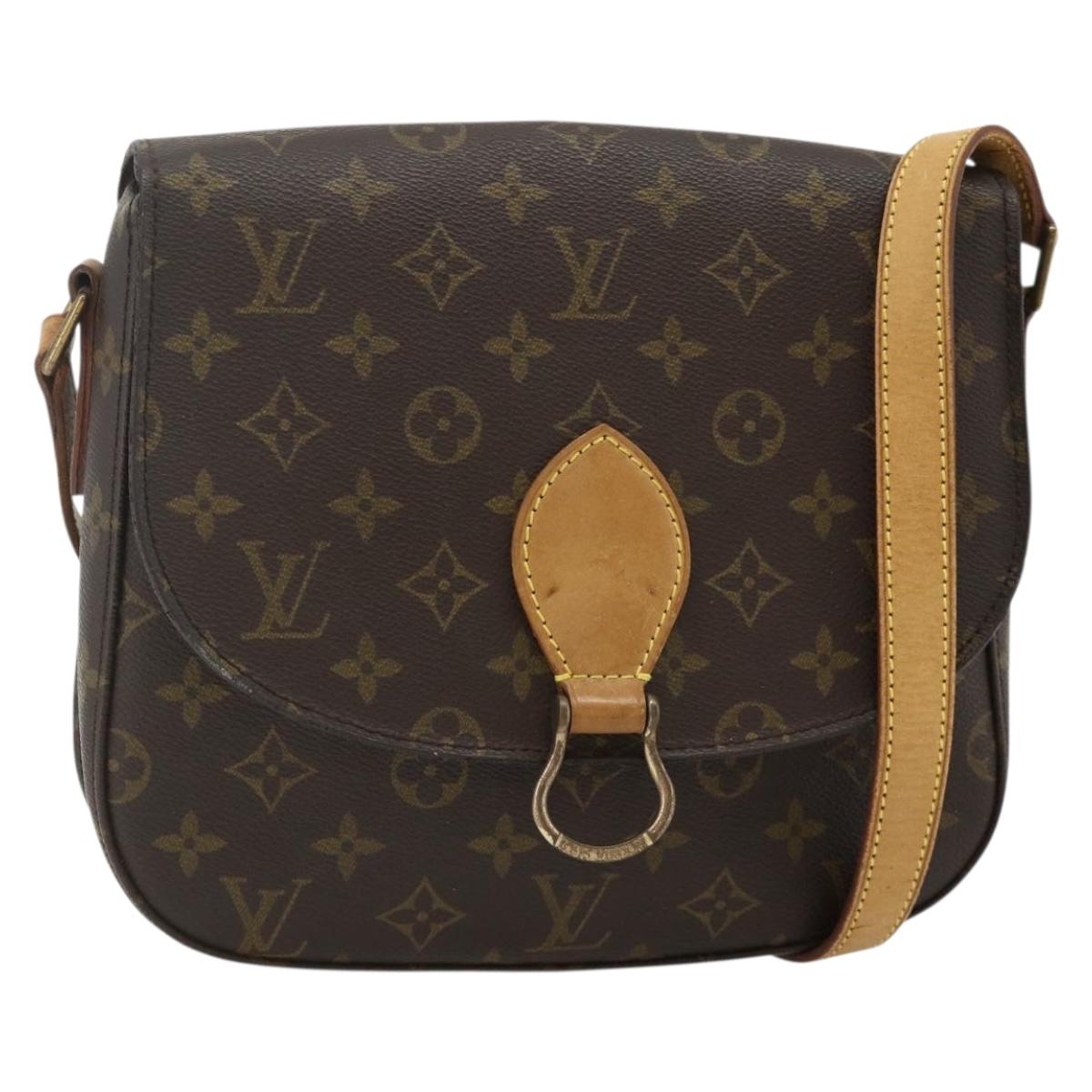 LOUIS VUITTON Monogram Saint Cloud GM Shoulder Bag M51242 LV Auth yk20223