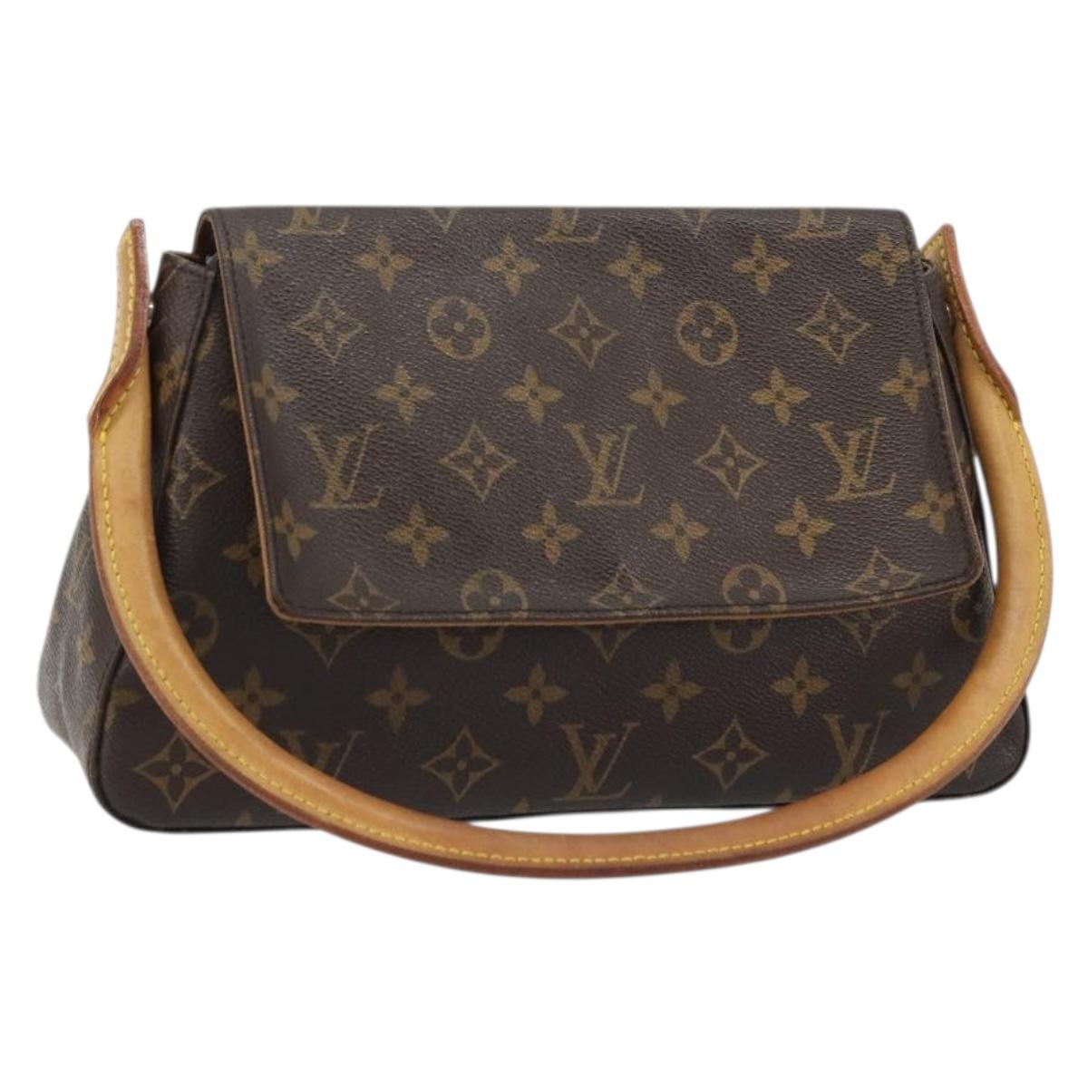 LOUIS VUITTON Monogram Mini Looping Shoulder Bag M51147 LV Auth yk20226A