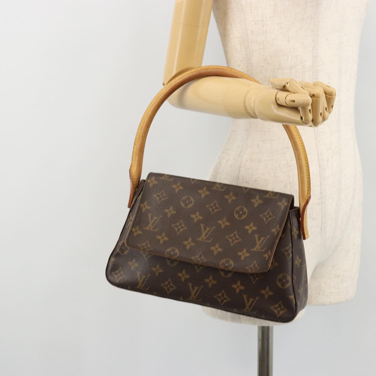 LOUIS VUITTON Monogram Mini Looping Shoulder Bag M51147 LV Auth yk20226A
