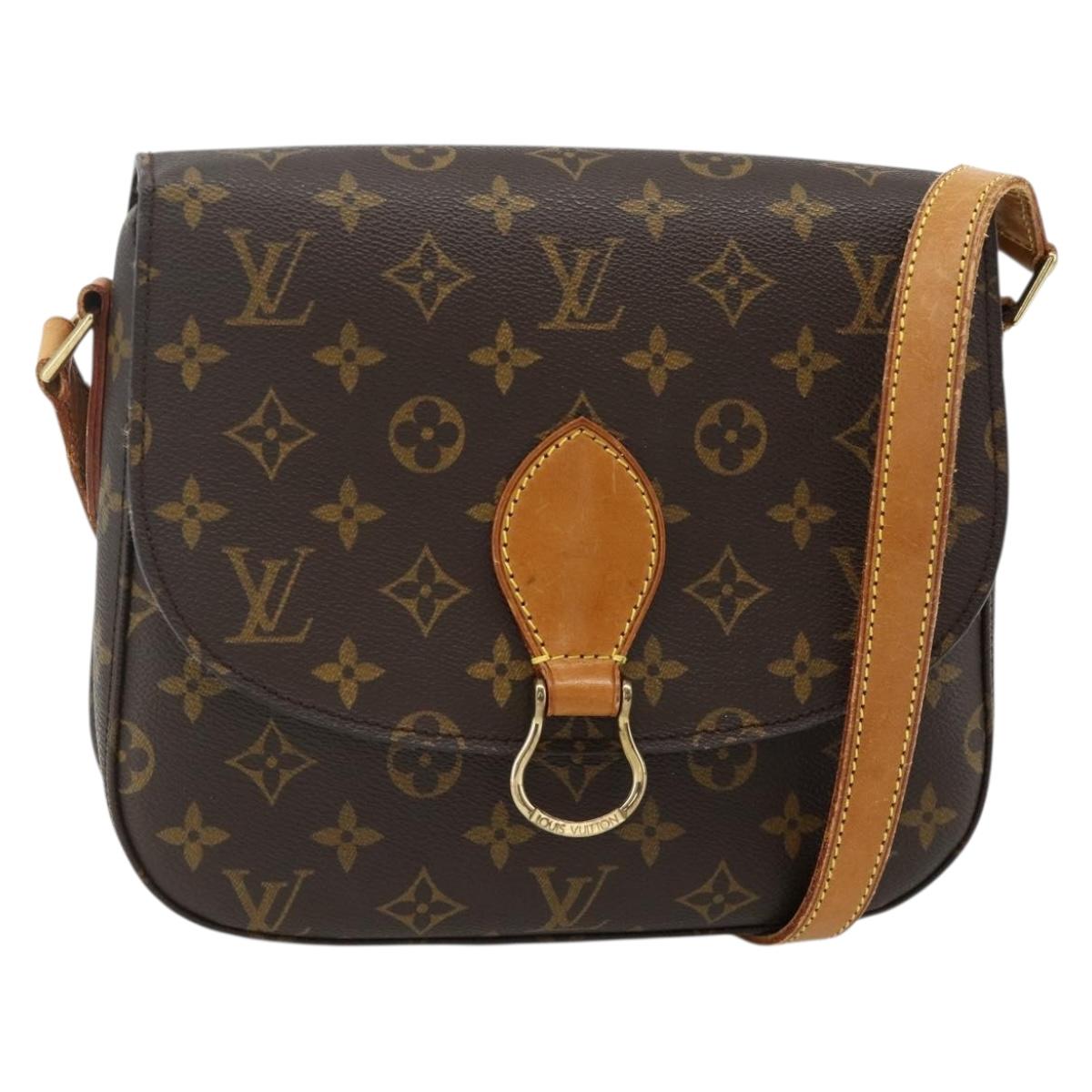 LOUIS VUITTON Monogram Saint Cloud GM Shoulder Bag M51242 LV Auth yk20227