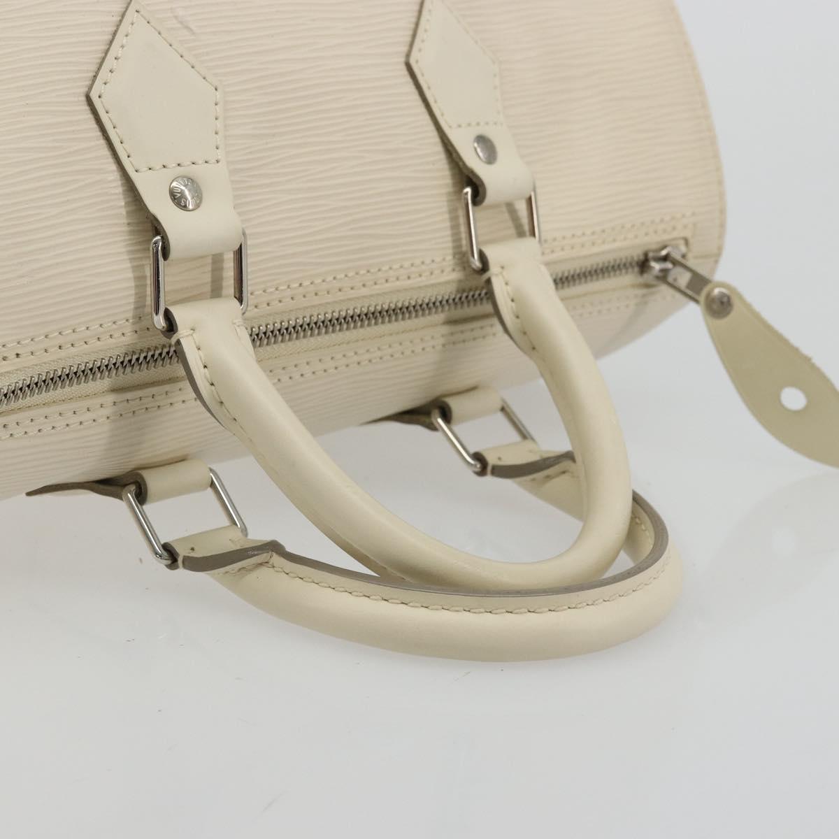 LOUIS VUITTON Epi Speedy 30 Hand Bag Yvoire M5922J LV Auth yk20239SAV