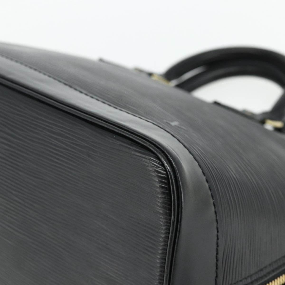 LOUIS VUITTON Epi Alma Hand Bag Noir Black M52142 LV Auth yk20264A