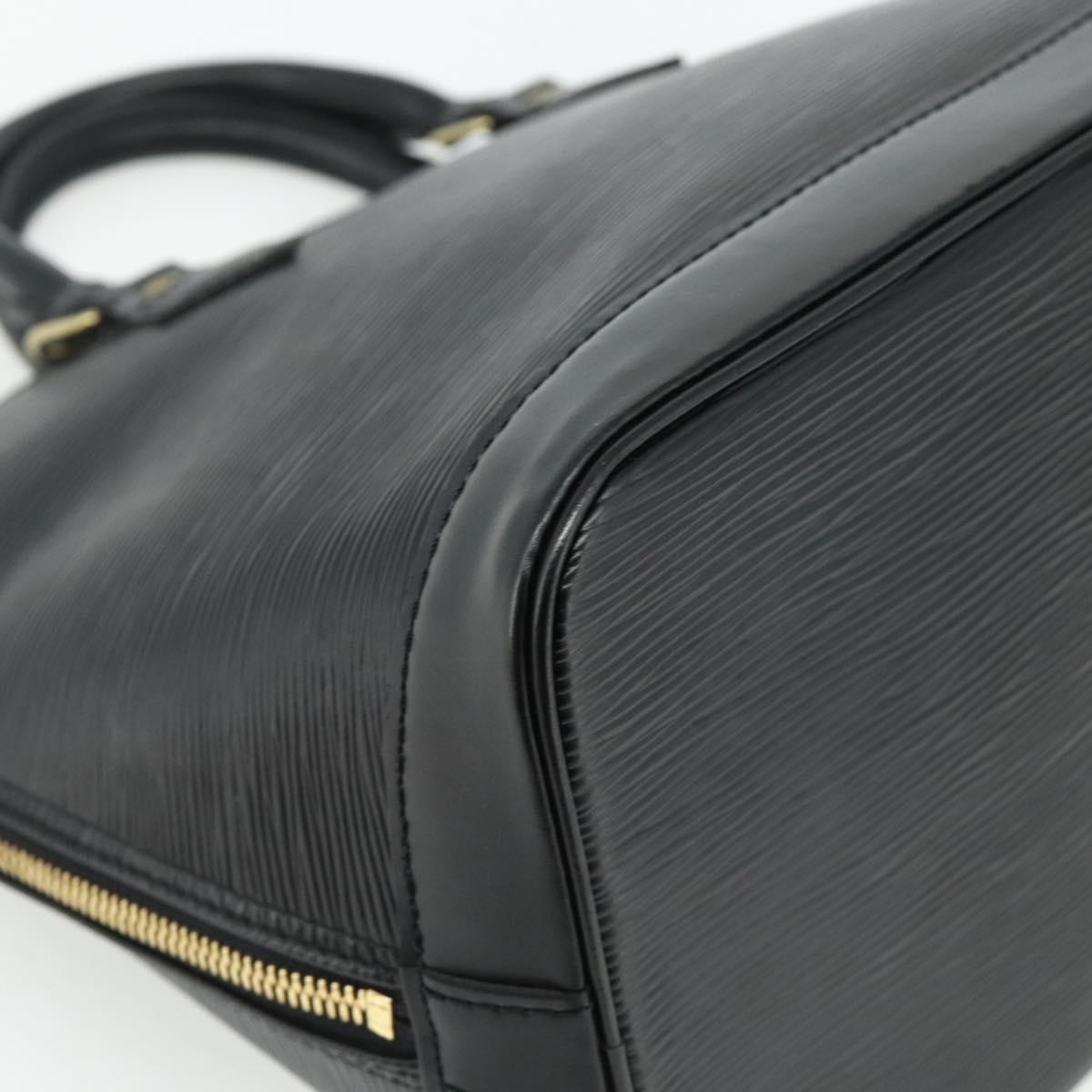 LOUIS VUITTON Epi Alma Hand Bag Noir Black M52142 LV Auth yk20264A