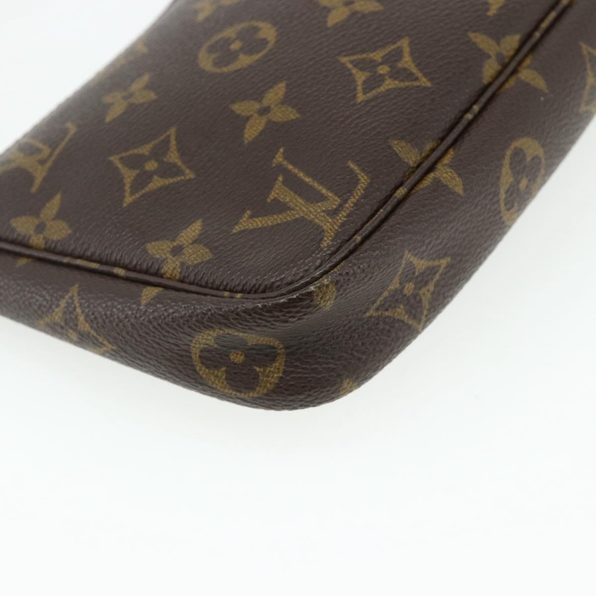 LOUIS VUITTON Monogram Pochette Accessoires Pouch M51980 LV Auth yk20287