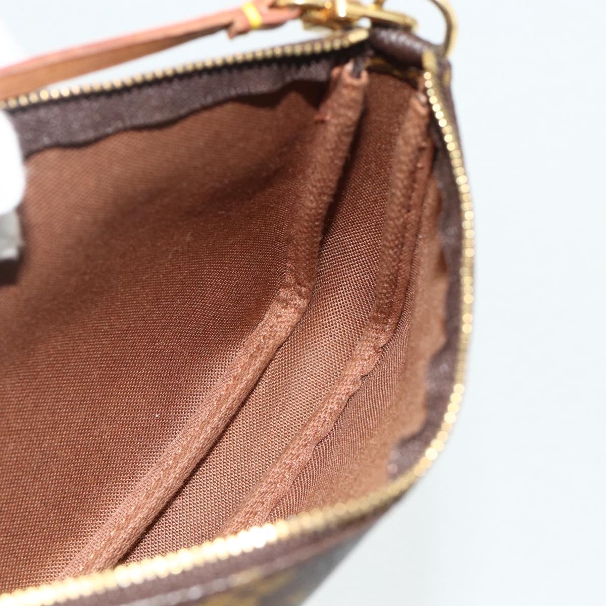 LOUIS VUITTON Monogram Pochette Accessoires Pouch M51980 LV Auth yk20287