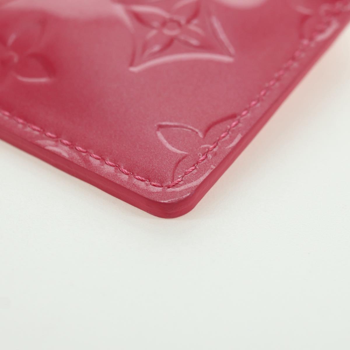 LOUIS VUITTON Vernis Pochette Cles Purse Fran Boise M9144F LV Auth yk20292M