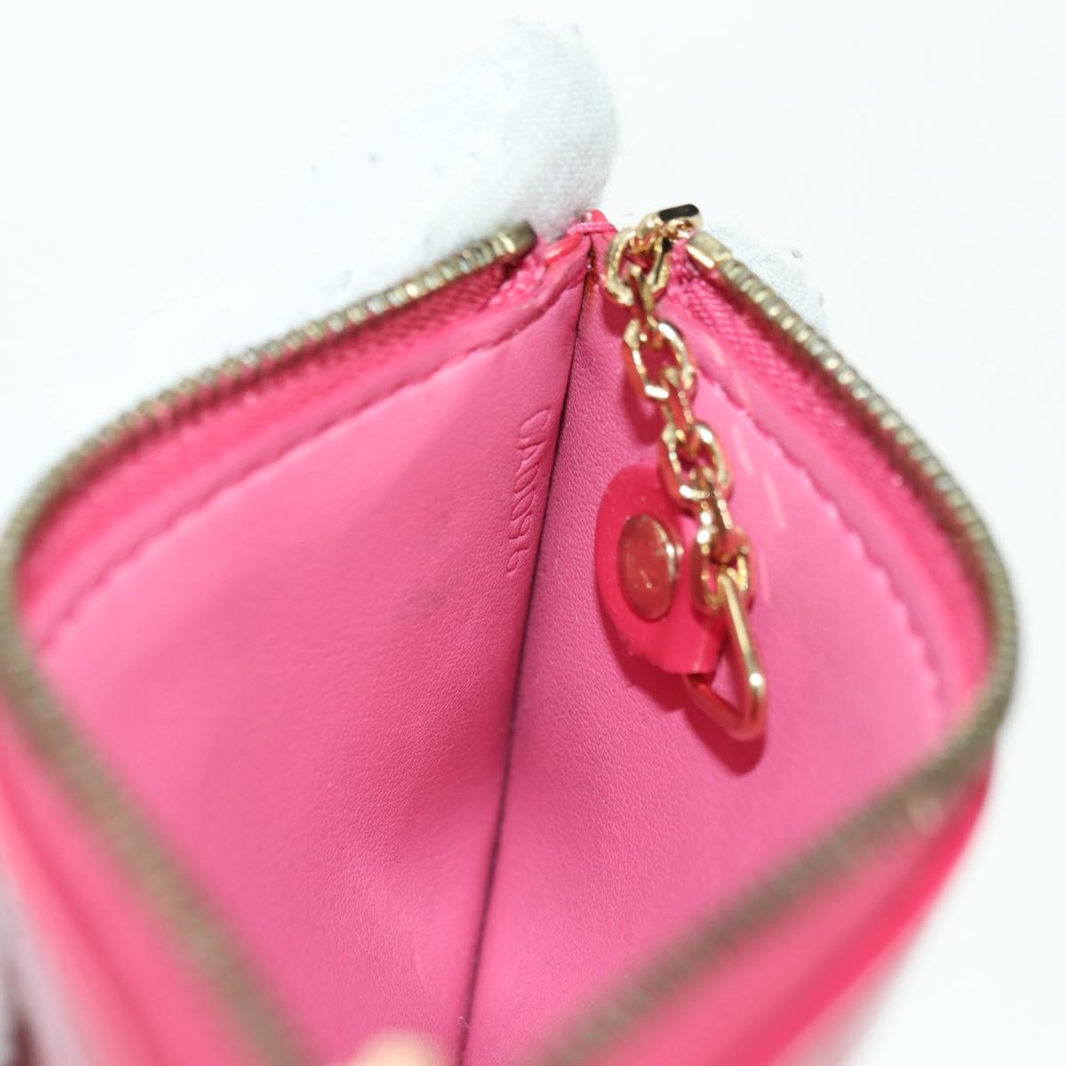 LOUIS VUITTON Vernis Pochette Cles Purse Fran Boise M9144F LV Auth yk20292M