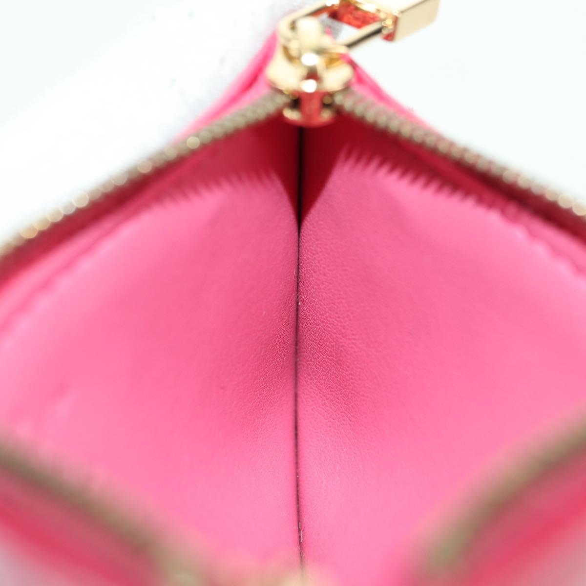 LOUIS VUITTON Vernis Pochette Cles Purse Fran Boise M9144F LV Auth yk20292M