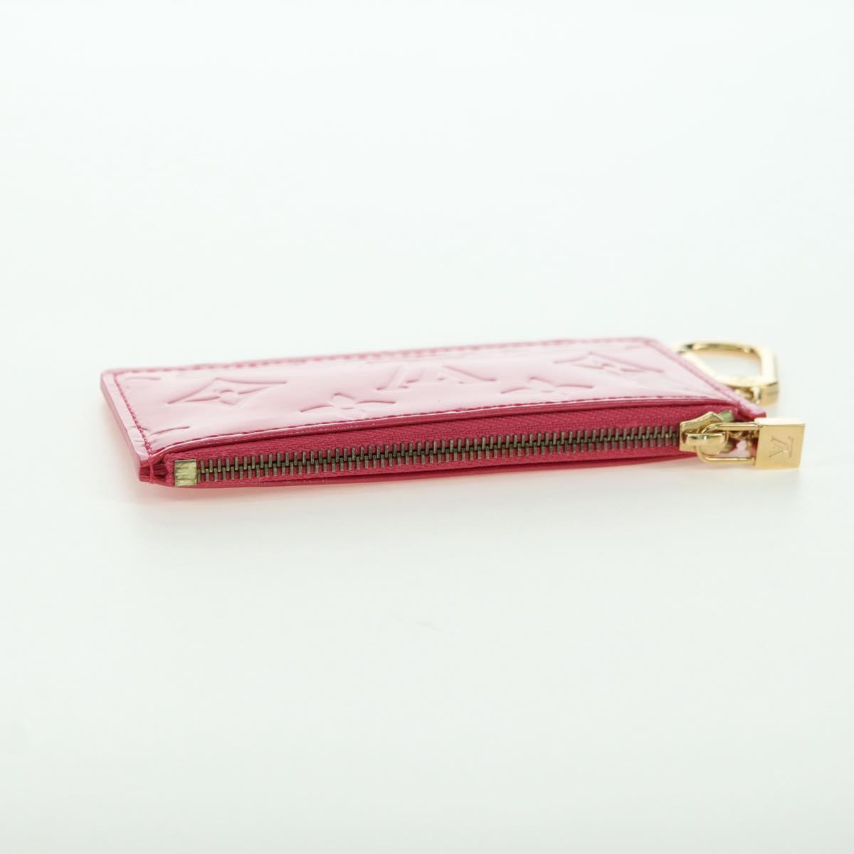LOUIS VUITTON Vernis Pochette Cles Purse Fran Boise M9144F LV Auth yk20292M