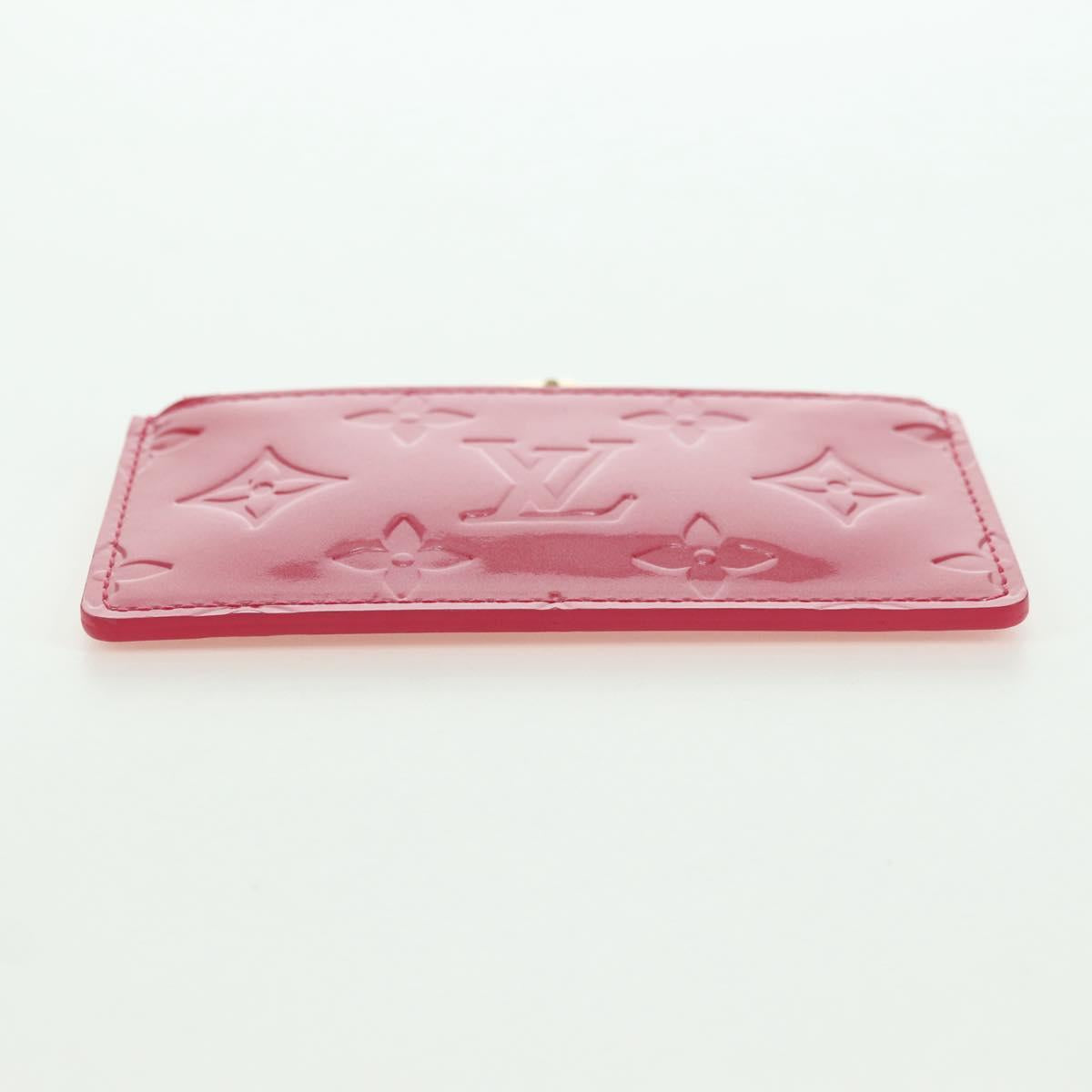 LOUIS VUITTON Vernis Pochette Cles Purse Fran Boise M9144F LV Auth yk20292M