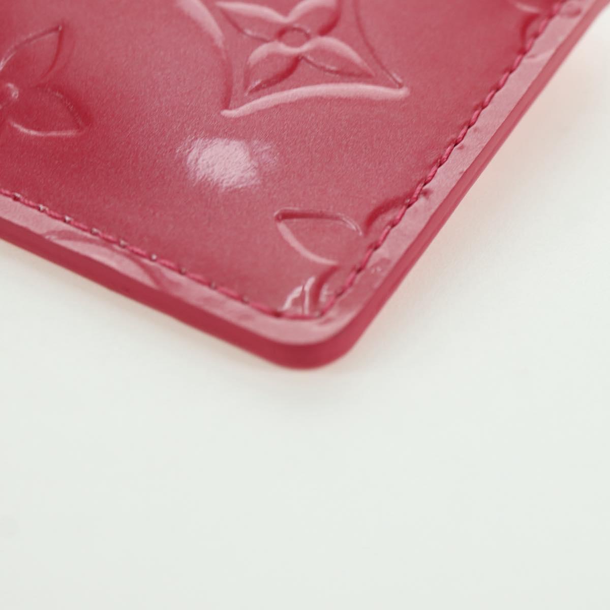 LOUIS VUITTON Vernis Pochette Cles Purse Fran Boise M9144F LV Auth yk20292M