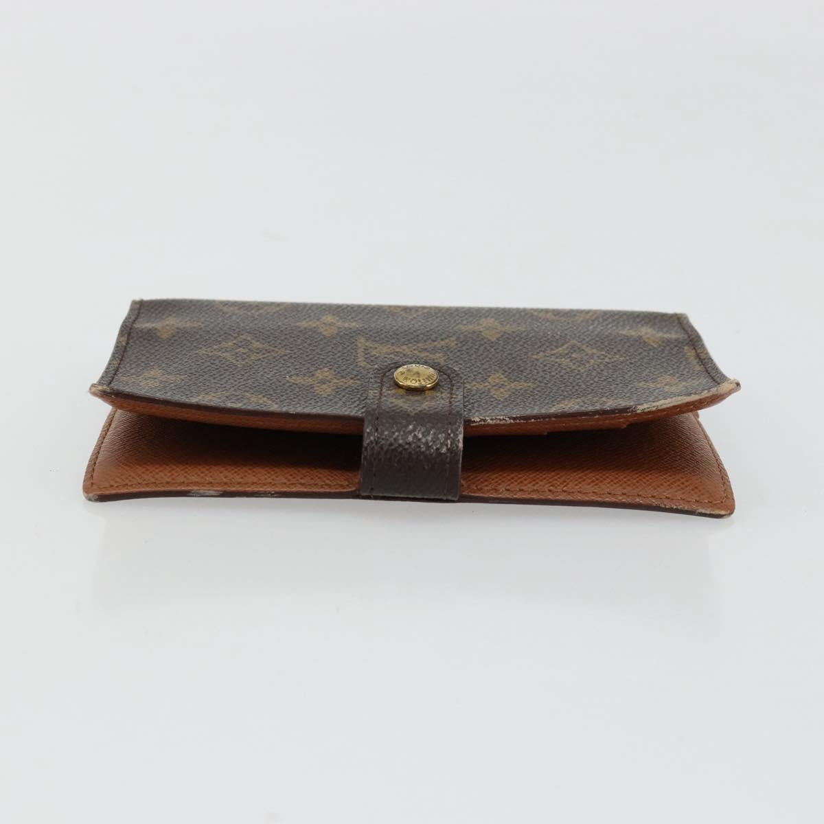 LOUIS VUITTON Monogram Agenda PM Day Planner Cover R20005 LV Auth yk20334