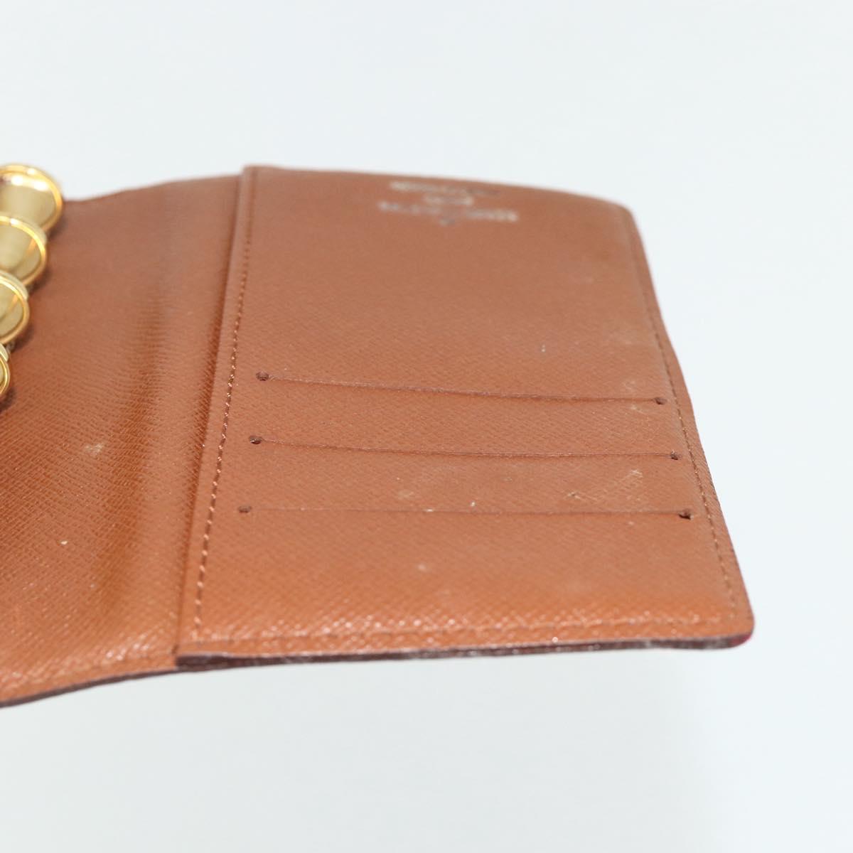 LOUIS VUITTON Monogram Agenda PM Day Planner Cover R20005 LV Auth yk20335