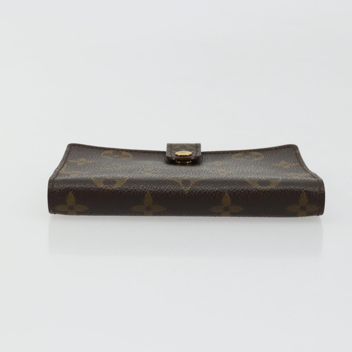 LOUIS VUITTON Monogram Agenda PM Day Planner Cover R20005 LV Auth yk20352
