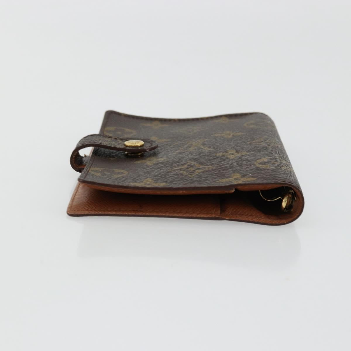 LOUIS VUITTON Monogram Agenda PM Day Planner Cover R20005 LV Auth yk20352