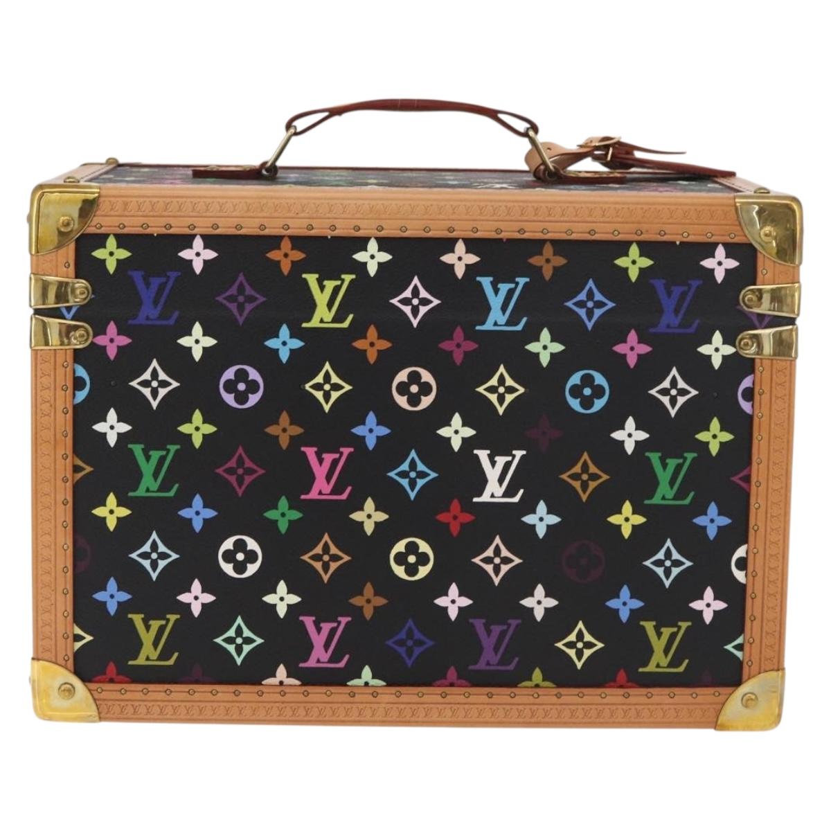 LOUIS VUITTON Monogram Multicolor Boite Pharmacy Pouch Black LV Auth yk20405SM