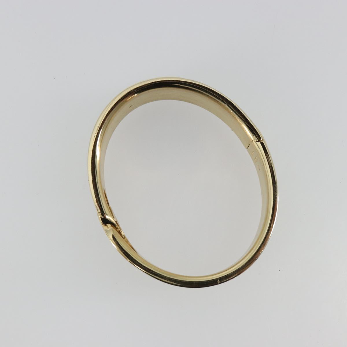 GUCCI Cuffs Bracelet metal S Green Auth yk20445M