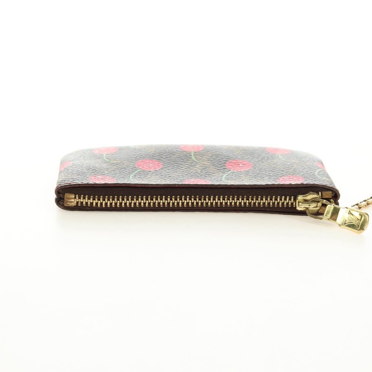 LOUIS VUITTON Monogram Cherry Pochette Cles Coin Purse M95042 LV Auth yk20447M