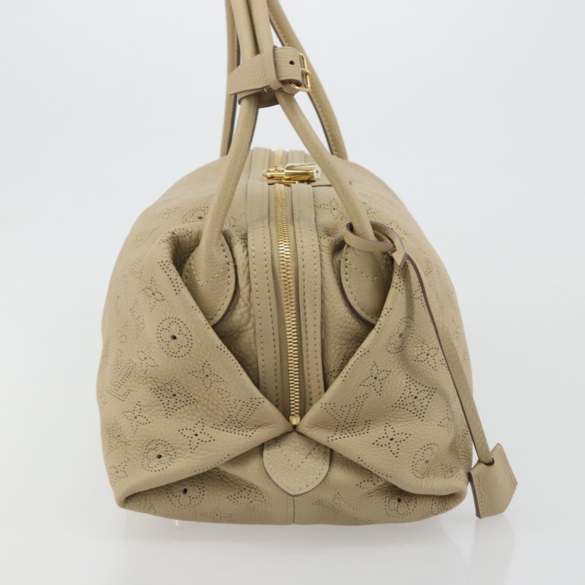LOUIS VUITTON Mahina Galatea MM Shoulder Bag Beige M93825 LV Auth yk20452SAV