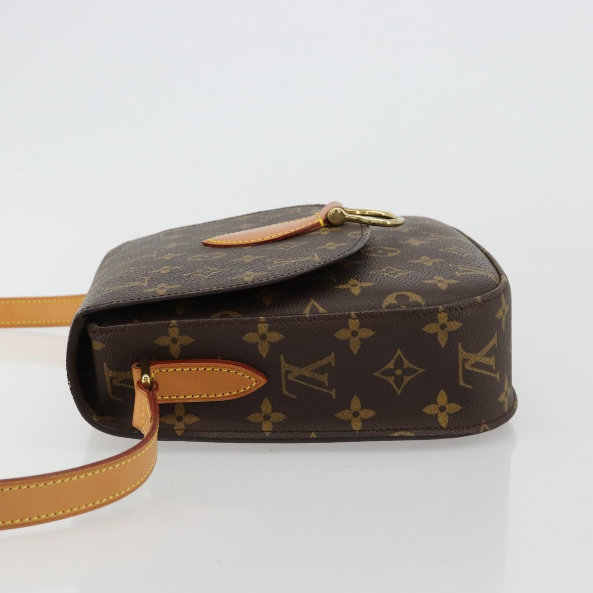 LOUIS VUITTON Monogram Saint Cloud GM Shoulder Bag M51242 LV Auth yk20470