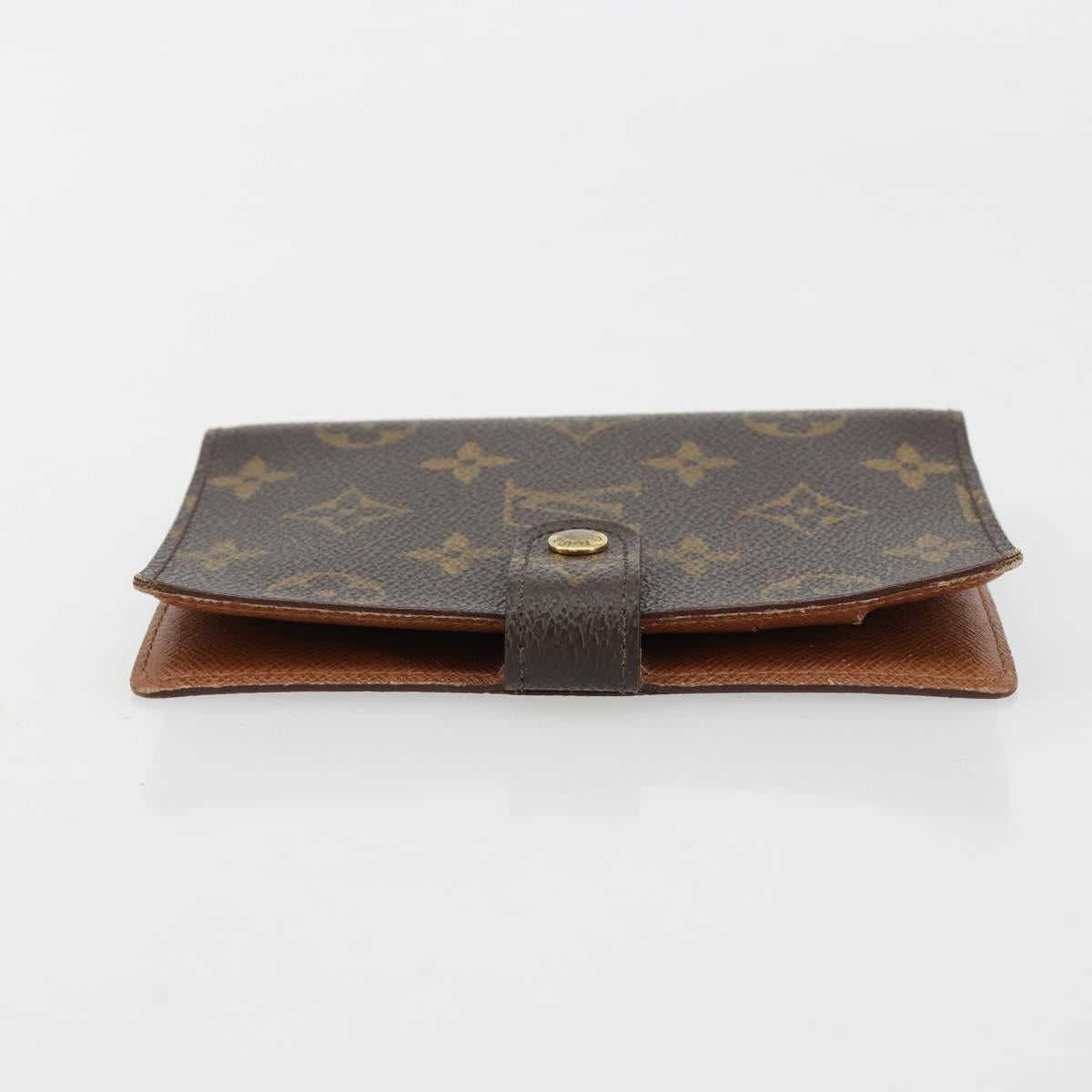 LOUIS VUITTON Monogram Agenda PM Day Planner Cover R20005 LV Auth yk20482