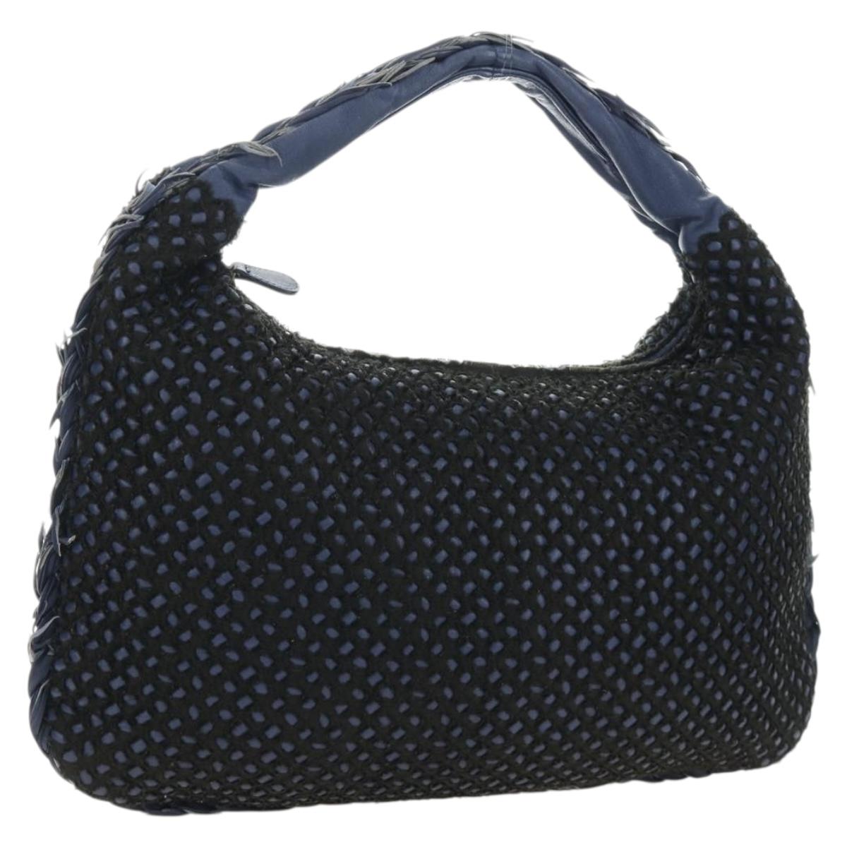 BOTTEGA VENETA INTRECCIATO Hobo Shoulder Bag Leather Navy Auth yk20494SAV