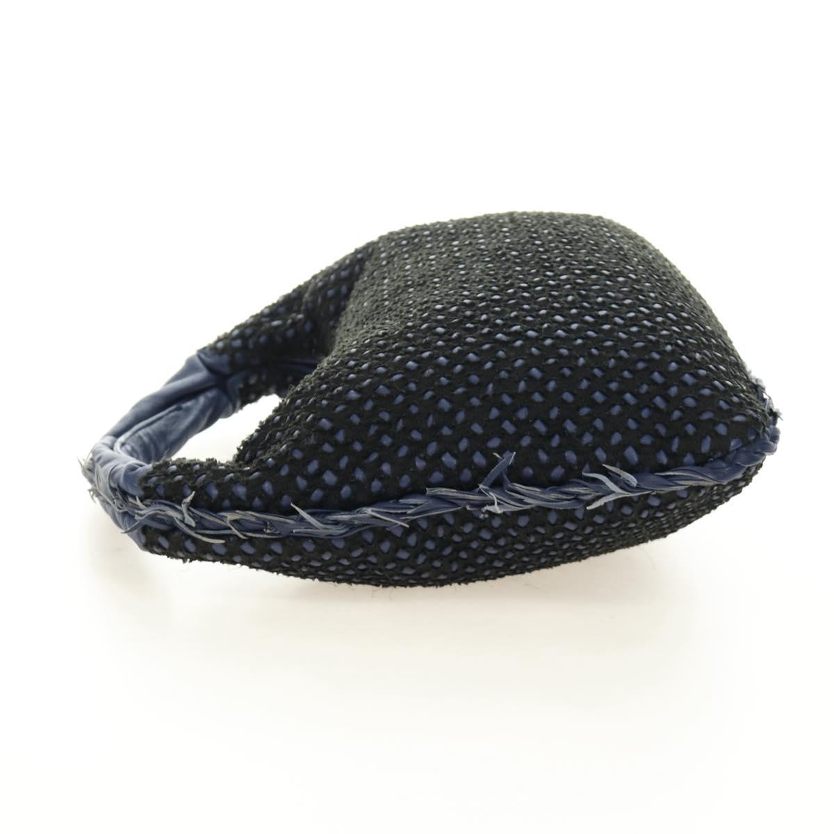 BOTTEGA VENETA INTRECCIATO Hobo Shoulder Bag Leather Navy Auth yk20494SAV