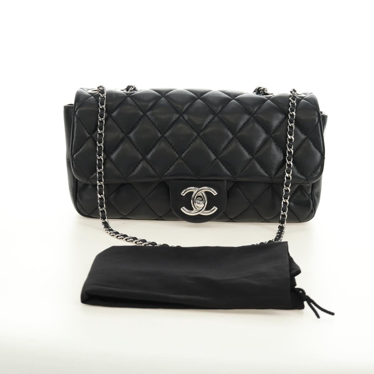 CHANEL Matelasse Cocorain Bag Lamb Skin Rain Gear Included CC Auth yk20533SAM