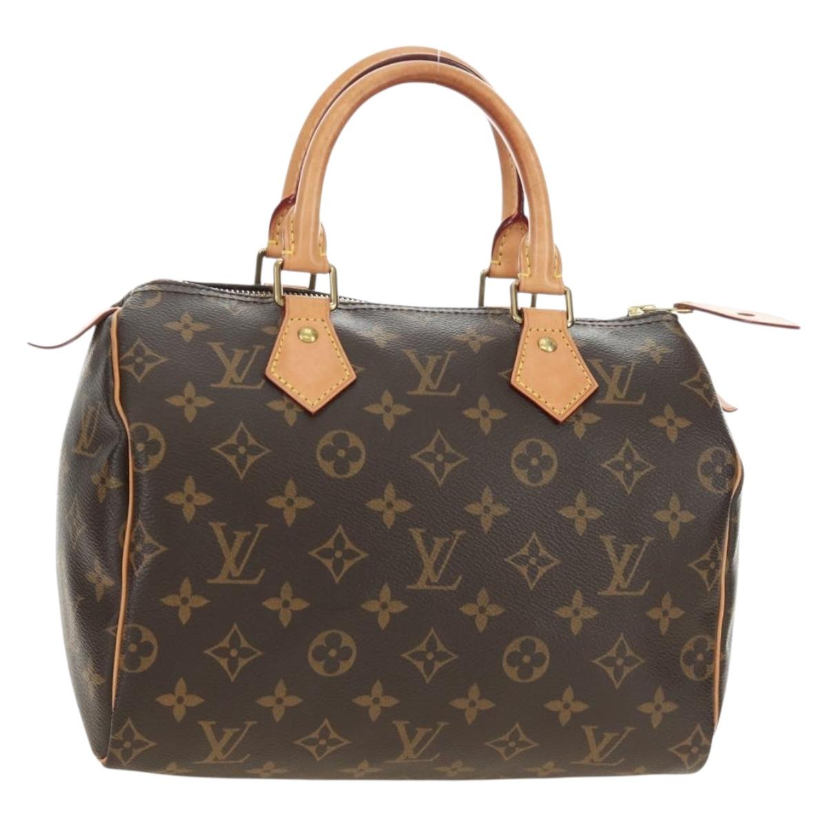 LOUIS VUITTON Monogram Speedy 25 Hand Bag M41528 LV Auth yk20534SAM